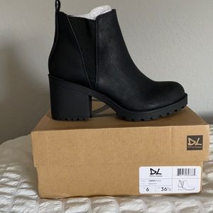 Dirty Laundry Black Lisbon Booties